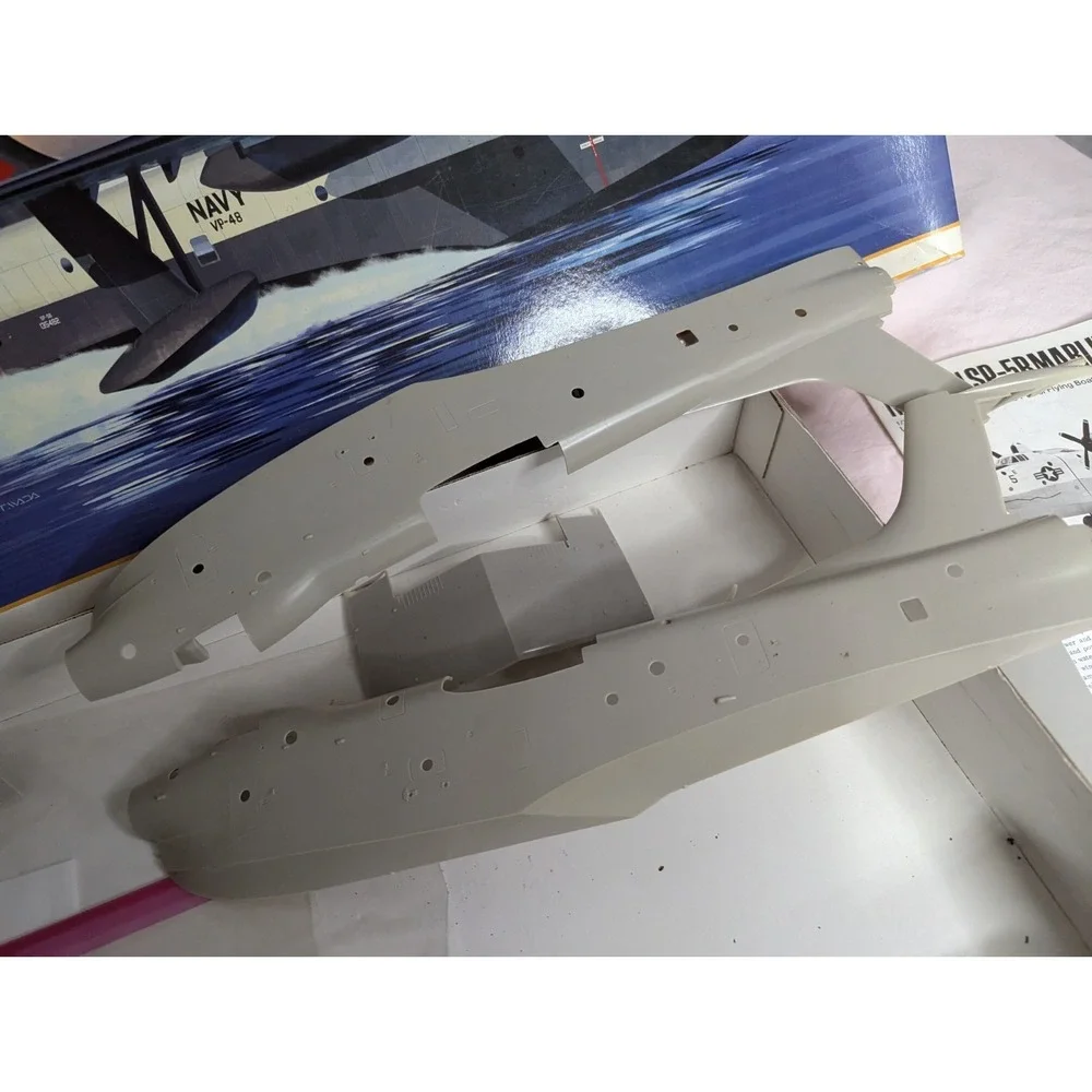 Vintage Hasegawa SP-5B Marlin VP-48 Boomerangers military model airplane‎ kit